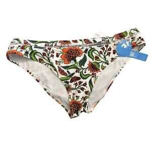 cupshe floral bikini bottom size L
